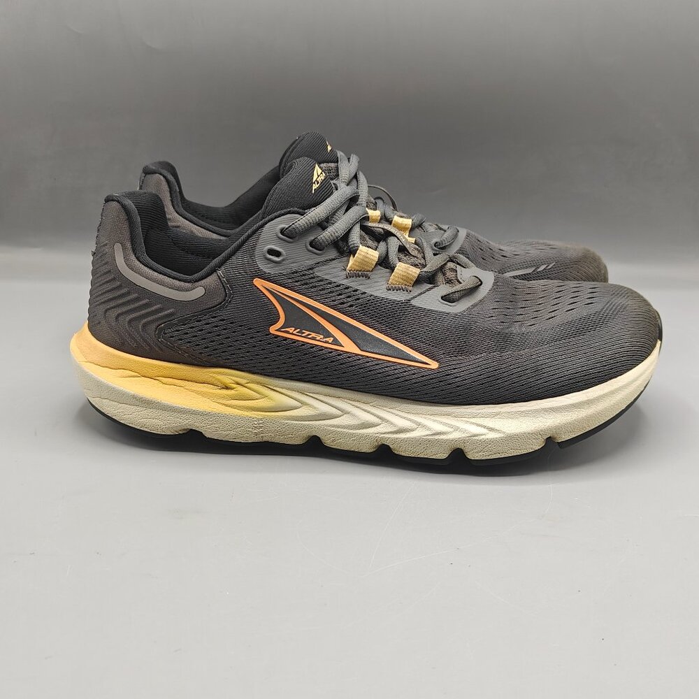 Altra Provision 7 Comfy Athletic Shoes Grey Orange AL0A7R70280 Women's Size 10
